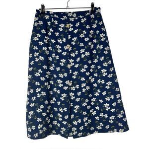 Monteau Women's Blue and White Skirt